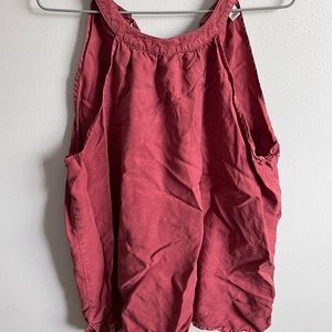 Tentree linen halter top